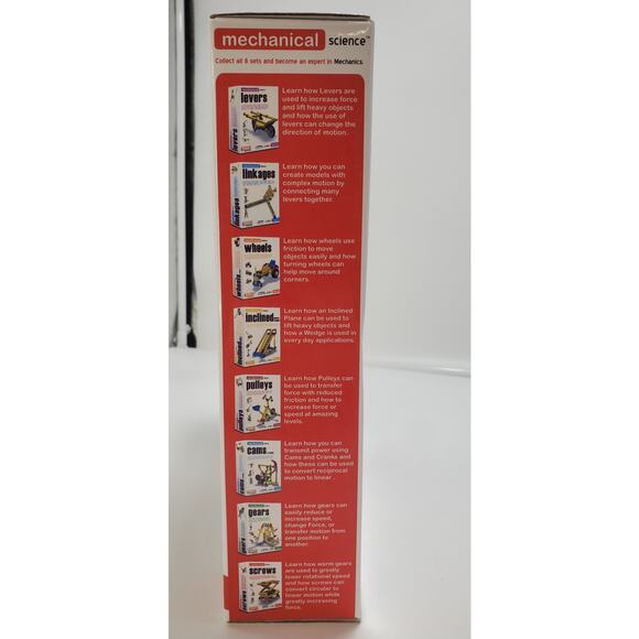 Engino Education Mechanical Science - Screws & Worm Drives **NOS** - Picture 3 of 7